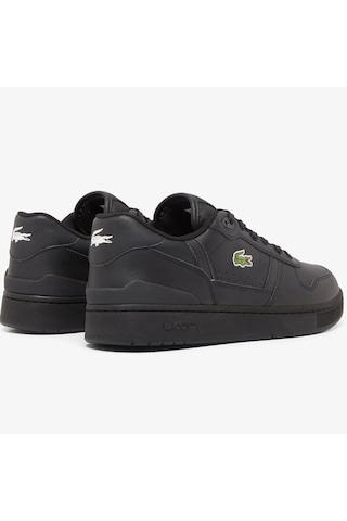 Lacoste T-clip Set 224 02 Leather Mens Sneaker Hakiki Deri Erkek Günlük Spor Ayakkabı Siyah