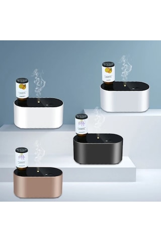 Motion003 Beyaz Yeni Akıllı Aromaterapi Cihazı Su Gerektirmeyen Sirkülasyonlu Uçucu Yağlı Difüzör Ev Tipi Nemlendirici Sessiz Zaman Ayarlı Usb