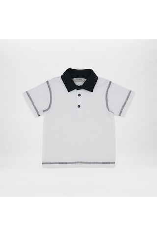 Panço Erkek Çocukkontrast T-shirt Beyaz 2411bb05014-4258 001