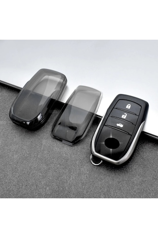 Toyota Corolla Şeffaf Füme Kumanda Kılıf