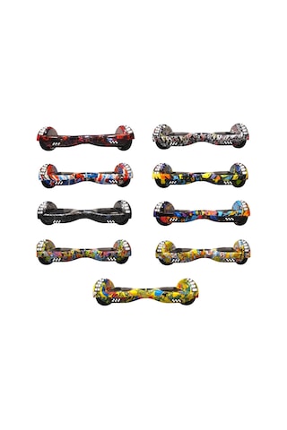 Smartstore Full Ledli Hoverboard Elektrikli Kaykay + Çanta