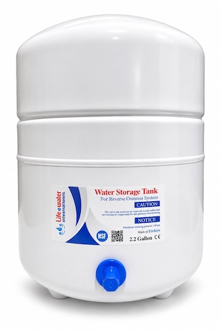 Su Arıtma Tankı 8 Litre 2.2 Galon Nsf Onaylı Çelik Tank 1