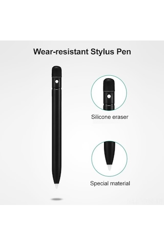 Dancemonkey 10 Renkli Lcd Çizim Tableti, Taşınabilir Dijital Yazı Tahtası, Stylus Kalem Dahil