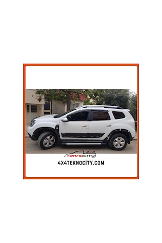 Dacia Duster 2018+ Kapı Koruma Dodik Kaplama Seti Kabartmalı Oem