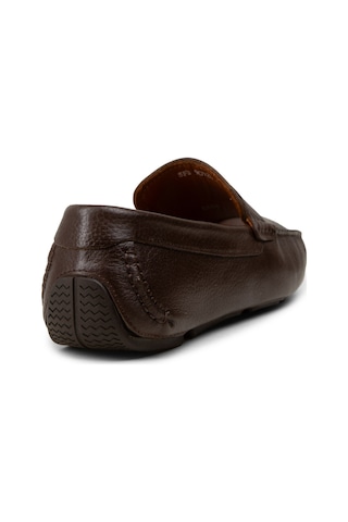 Deery Erkek Kahverengi Hakiki Deri Penny Loafer - E0920mkhvc02