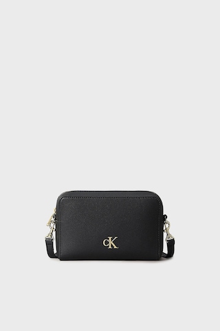 Calvin Klein Logolu Çıkarılabilir Askılı Çanta LV04K3162GUB1 Bayan ÇANTA LV04K3162G UB1 Siyah