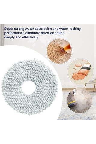 Amigaelegant Roborock P10 / Roborock Q Revo Robot Süpürge Paspas Bezi İçin 4 Adet