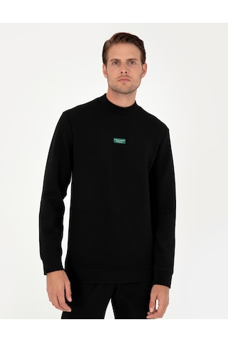 Pierre Cardin Erkek Siyah Sweatshirt 50293256-vr046 Siyah