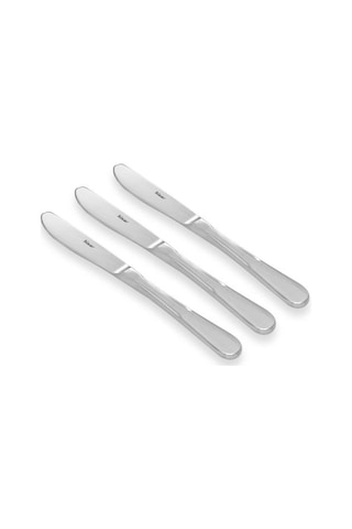 Hisar Akdeniz 3'lü Tatlı Bıçağı Gri