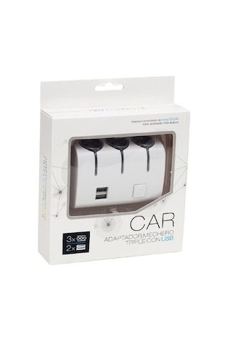 Pm-18952 12v/24v Uyumlu 3 Lü Oto Çakmak Çoklayıcı Ve 2 Li Usb Şarj Cihazı Belirtilmemis