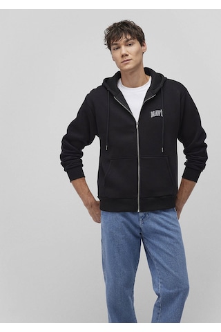 Mavi Logo Siyah Erkek Sweatshirt M0611715-900 Siyah
