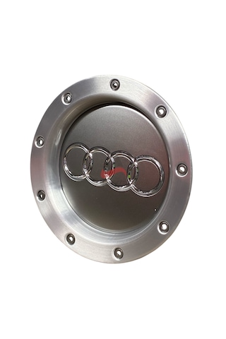 Audi A4 S4 1999 - 2008 Jant Göbek Arması Kapağı Gri Renk 8d0601165k Adet ı