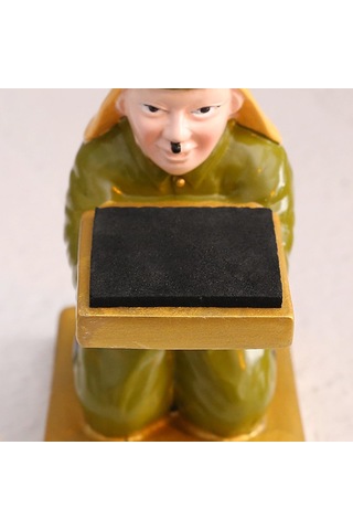 Homyl Japon Heykeli Saat Tutucu Depolama Çok Amaçlı Yeşil