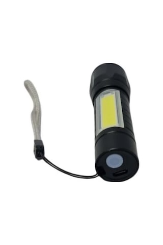 Powerdex Pd-5568 Plus Usb Şarjlı Mini El Feneri - Powerdex Siyah