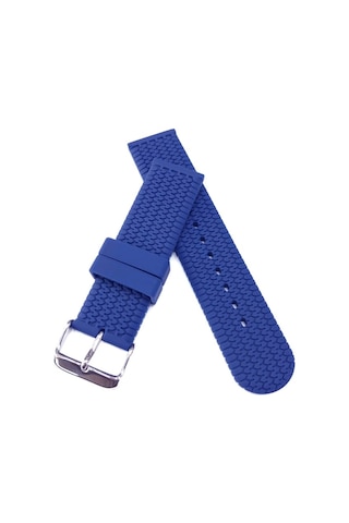 22 Mm Silikon Saat Kordonu 24 Mm - Lacivert