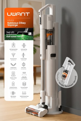 Uwant V500 Dikey Şarjlı Süpürge
