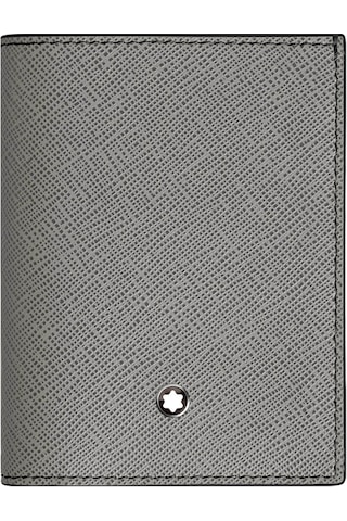 Mont Blanc Montblanc Sartorial Mini 4 Cc Cüzdan 199374 Gri