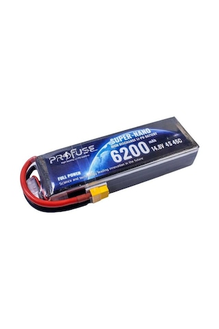 14.8v 4s Lipo Pil-batarya 6200mah 45c