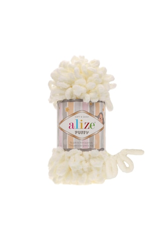 Alize 5 Adet Puffy El Örgü Ipliği 5'li Paket - 100 Gr. 9 Mt. Parmak Örgü Ipi - Şevval Tuhafiye 62