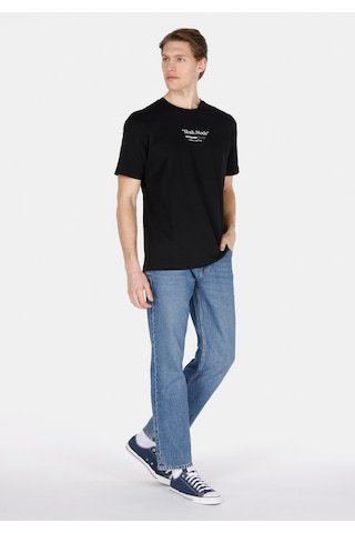 Colin's Colins Comfort Fit Yuvarlak Yaka Düz Erkek Siyah Kısa Kol Tişört Cl1073783 Q1.v1 Blk Siyah
