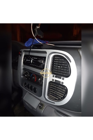 Ford Transit 3 Full Set Gümüş GriTorpido Trim Maun Kaplama, Konsol Kaplama (Gümüş Gri)
