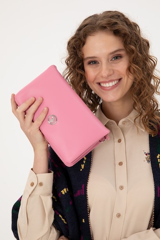 U.S. Polo Assn. Kadın Pembe Çapraz Çanta 50300305-VR041