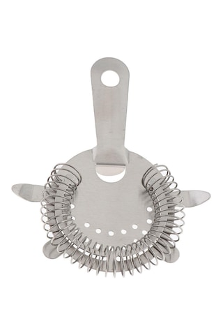 Homyl Kokteyl Süzgeci Paslanmaz Çelik Bar Gümüş