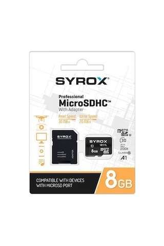 8gb Micro Sd Kart Hafıza Kartı