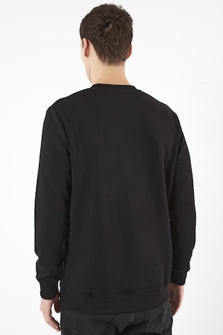 The Colour Siyah O-yaka Sweatshırt Siyah