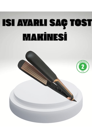 Tost - 176 - Model Saç Maşası 220 C - Spt-gld - Hızlı Isınan
