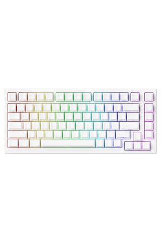 Akko Tac75 He White %75 Glare Manyetik Switch 8k Hz Hall Effect Argb İngilizce Gaming Klavye