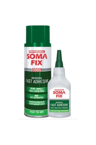 Soma Fix Genel Amaçlı Hızlı Yapıştırıcı 400 Ml 100 Gr