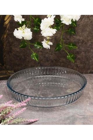 Borcam Yuvarlak Tepsi 26 Cm 1720 Cc Beyaz