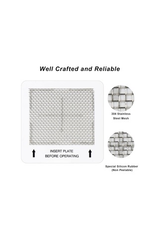 Geeroyoo 2 Adet Değiştirilebilir Seramik Ozon Levhası - 4.5x4.5 İnç Boyutunda