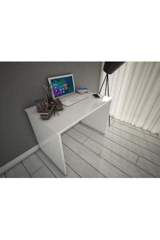 Bicabin Bicabin Homely Desk Çalışma Masası Laptop/Ofis Masası (499431153) Beyaz