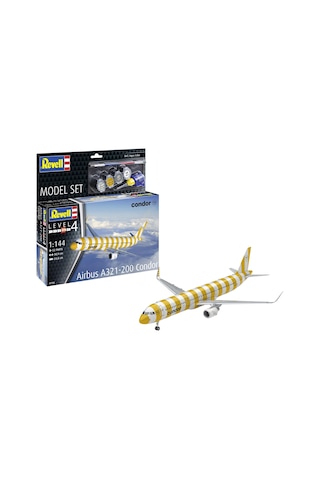 Model Set Airbus A321-200 "condor"-revell Model Kit With Basic Accessories