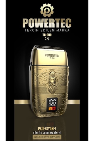 Powertec TR-950 Günlük Sakal Tıraş Makinesi