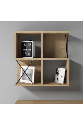 Variant Variant Extra Duvar Rafı - Meşe