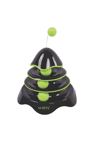M-pets Yaylı Rocket Kedi Oyuncağı Siyah 25 Cm 244-50043.01