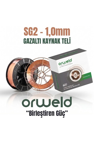 Orweld Orw Sg2 1mm Gazaltı Kaynak Teli 1 Makara 15kg