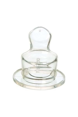 Bambino Silikon Damaklı Biberon Emziği No:1 / Şeffaf / 0-6 Ay