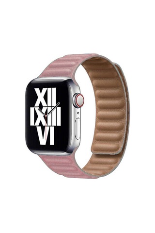 Watch 40mm Rhn Uyumlu Rhn Krd-34 Deri Rhn Kordon Pembe