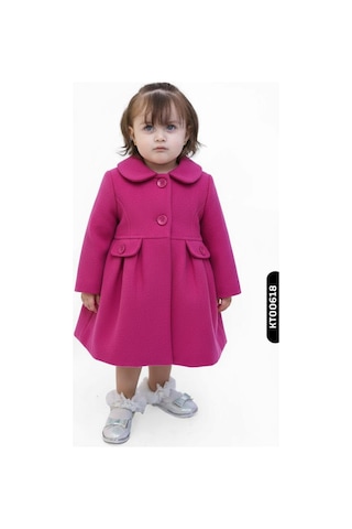 Xo Kids Kız Çocuk Kaban 1-5 Yaş 1055 Pembe