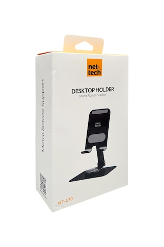 Nettech Nt-010 Metal Telefon Stand - Beyaz Beyaz