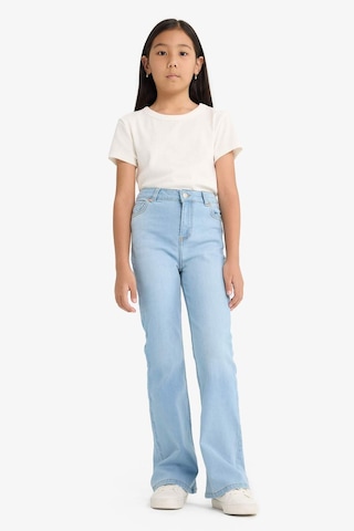 Defacto Kız Çocuk Flare Fit İspanyol Paça Jean Pantolon E6182a825aunm39 Mavi