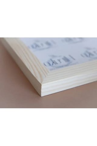 Premium Kalite 21x30 Cm A4 Ahşap Çerçeve, Siyah Ve Beyaz