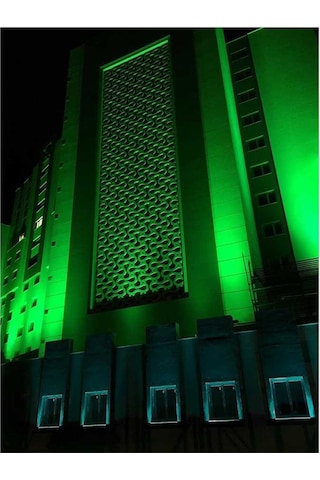 K2 100cm 36w Power Led Wallwasher Yeşil Işık Rengi Kwl115 Siyah