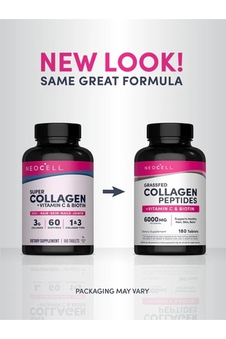 Grassfed Collagen Peptides 6000 Mg 180 Tablet