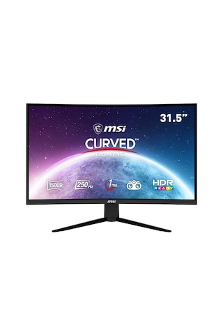 Msı G32C4X 31.5" 1 MS 250 Hz FreeSync Premium Curved VA Oyuncu Monitör