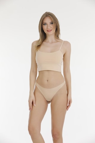 Berrak 11691 Bayan Lazer Kesim Poliester String Tanga 12 Adet 001